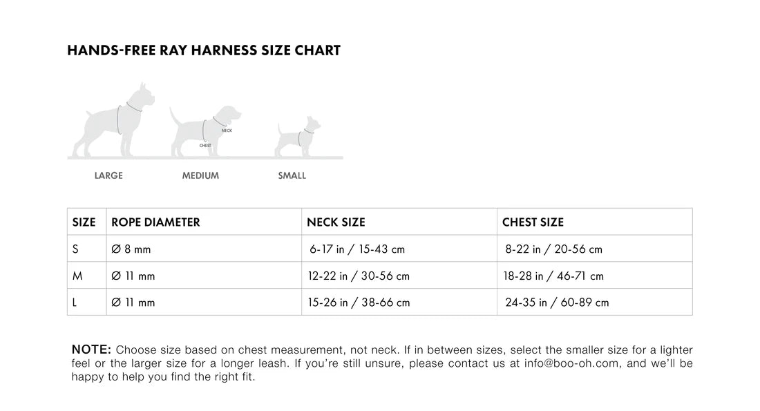 Boo Oh Hands-Free Ray Harness_（Black_）